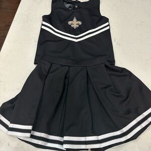Saints Cheerleading Outfit - Girls Size 8